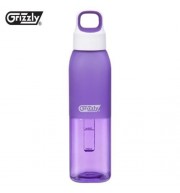 GRIZZLY ES8112 500ML BAP-FREE PORTABLE TRANSPARENT BOTTLE (PURPLE)