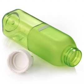 GRIZZLY ES8112 500ML BAP-FREE PORTABLE TRANSPARENT BOTTLE (GREEN)