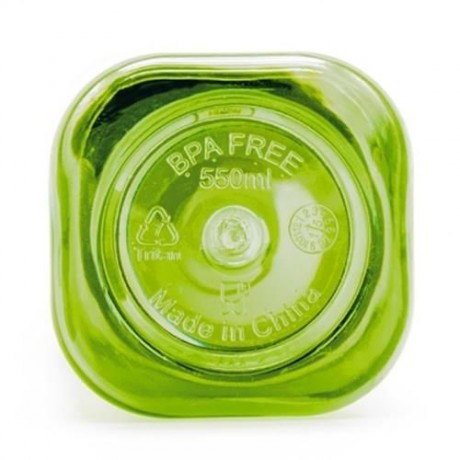 GRIZZLY ES8112 500ML BAP-FREE PORTABLE TRANSPARENT BOTTLE (GREEN)
