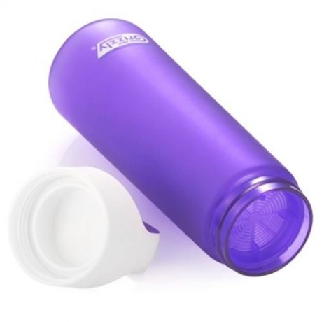 GRIZZLY ES8102A - CX 700ML FROSTED PLASTIC WATER BOTTLE (PURPLE)