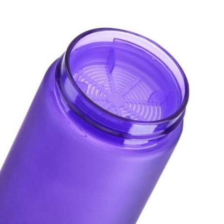 GRIZZLY ES8102A - CX 700ML FROSTED PLASTIC WATER BOTTLE (PURPLE)