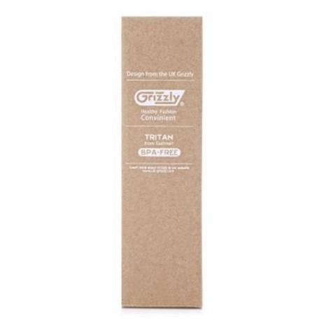 GRIZZLY ES8102A - CX 700ML FROSTED PLASTIC WATER BOTTLE (BLACK)