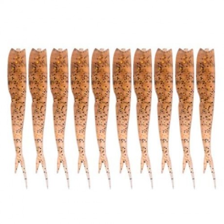 PRO BEROS 55PCS / SET WORM FISHING LURE BAIT FISH HOOK TACKLE (MULTI)