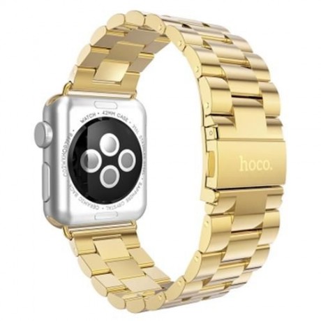 HOCO WATCH BAND STAINLESS STEEL WATCHBAND WITH SAFETY FOLDING CLASP FOR APPLE WATCH 38MM (