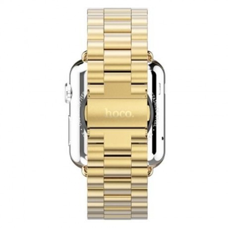 HOCO WATCH BAND STAINLESS STEEL WATCHBAND WITH SAFETY FOLDING CLASP FOR APPLE WATCH 38MM (