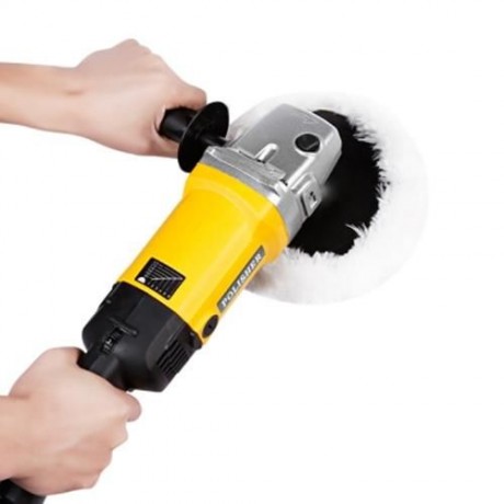 1200W CAR ELECTRIC POLISHER 6 SPEED GRADES FOR POLISHING WAXING (YELLOW)