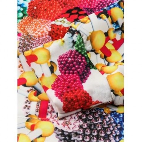 3D GEOMETRIC MAGNETIC BALLS PRINT PULLOVER HOODIE (COLORMIX)