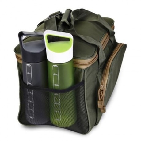 LEO MULTIFUNCTIONAL CANVAS SQUARE FISHING BAG (ARMY GREEN)