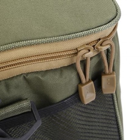 LEO MULTIFUNCTIONAL CANVAS SQUARE FISHING BAG (ARMY GREEN)