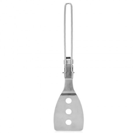 OUT - D CSS - 2 FOLDABLE STAINLESS STEEL TABLEWARE SHOVEL (SILVER)