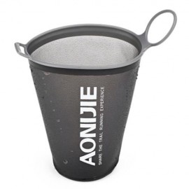 AONIJIE SD15 - S200 200ML FOLDABLE TPU SPORTS SOFT CUP (GRAY)