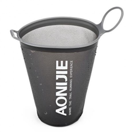 AONIJIE SD15 - S200 200ML FOLDABLE TPU SPORTS SOFT CUP (GRAY)