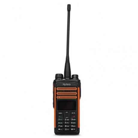 Hytera TD580 Transceiver UHF 350 - 470MHz LED Display (BLACK AND ORANGE)