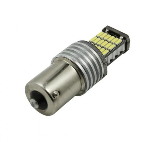 2PCS 1000 LUMENS 1156 BA15S P21W 4014 45PCS CHIPSETS LED BULBS FOR TURN SIGNAL (WHITE)