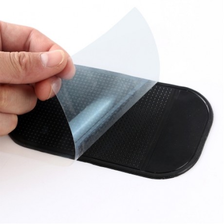 Universal Car Anti-slip Mat Mobile Phone Non-skid Cushion (BLACK)
