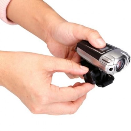 USB RECHARGEABLE BICYCLE FRONT LIGHT BIKE HANDLEBAR LIGHT (BLACK)
