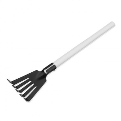 LS - 107 4PCS / KIT MINI GARDENING TOOL FORK SHOVEL RAKE SPADE (BLACK)