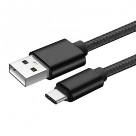 TOCHIC Type-C Data Quick Charging Cable - 2M (BLACK)