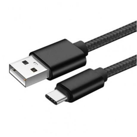 TOCHIC Type-C Data Quick Charging Cable - 2M (BLACK)