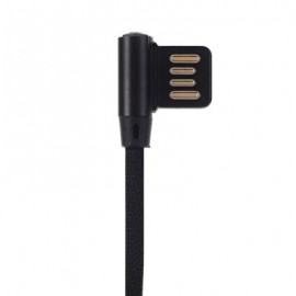 New Style 3.4A Quick Charge Usb 3.1 Type-C  Charging Sync Cable (BLACK)