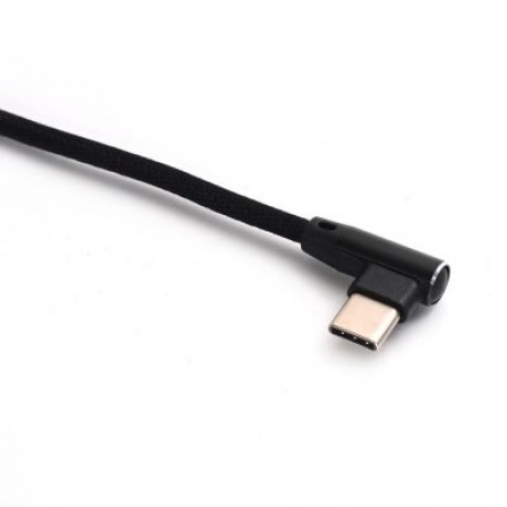 New Style 3.4A Quick Charge Usb 3.1 Type-C  Charging Sync Cable (BLACK)