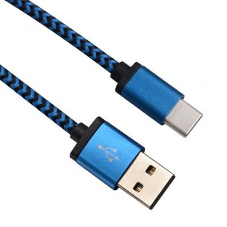 USB 3.1 Type-C Charge and Sync Cable for Xiaomi (BLUE)