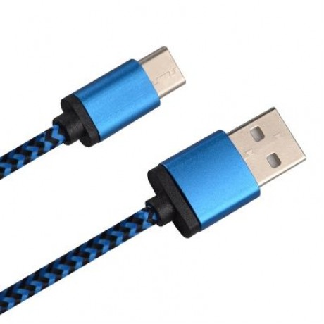 USB 3.1 Type-C Charge and Sync Cable for Xiaomi (BLUE)