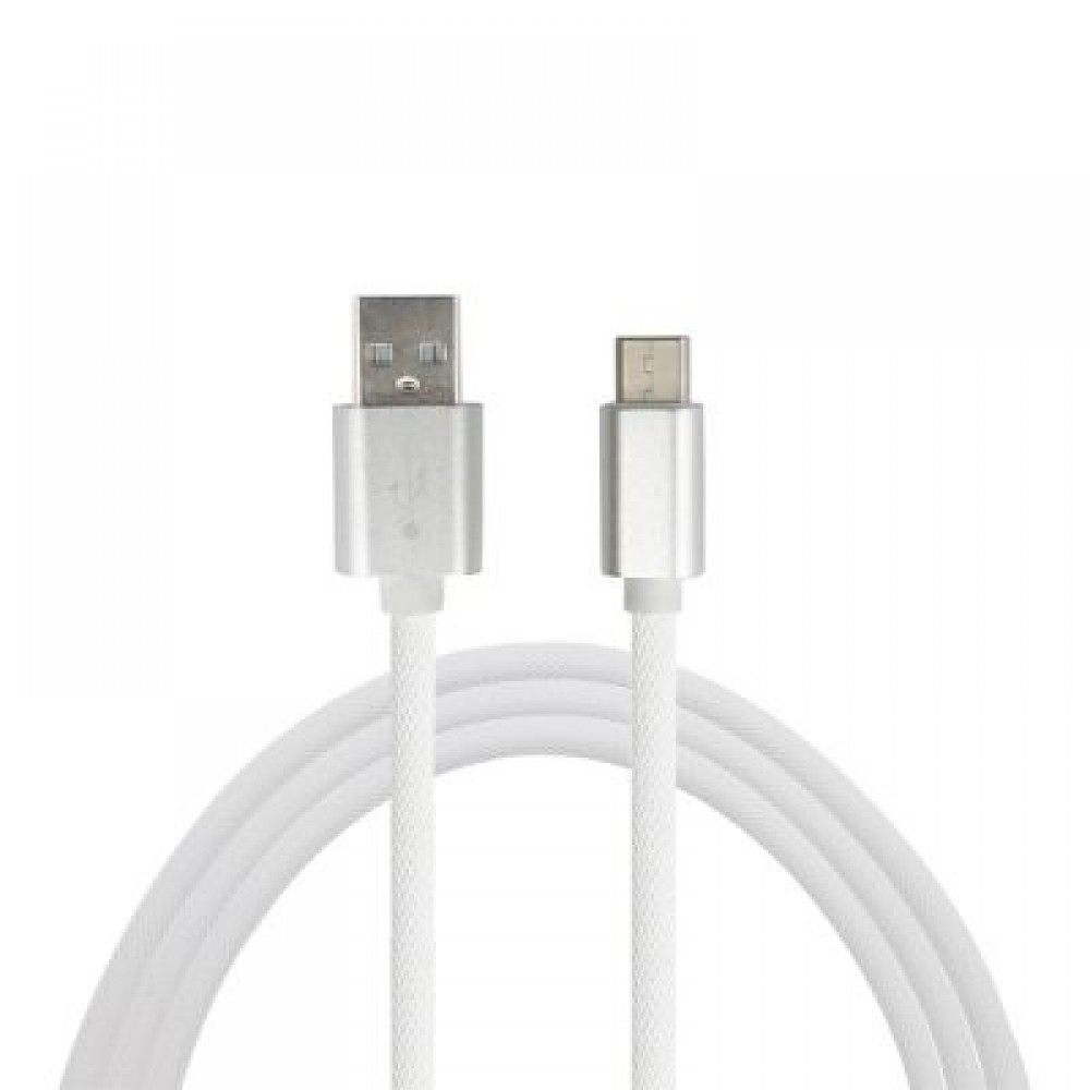 Minismile 3.4A Quick Charge Micro USB To USB Charging Data Transfer Cable 100CM (WHITE)