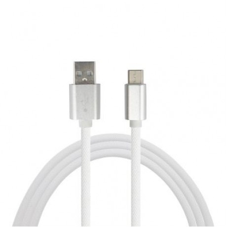 Minismile 3.4A Quick Charge Micro USB To USB Charging Data Transfer Cable 100CM (WHITE)