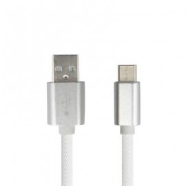 Minismile 3.4A Quick Charge Micro USB To USB Charging Data Transfer Cable 100CM (WHITE)