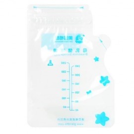GL 96PCS BABY BREAST MILK FOOD STORAGE 250ML DISPOSABLE BAG (TRANSPARENT)