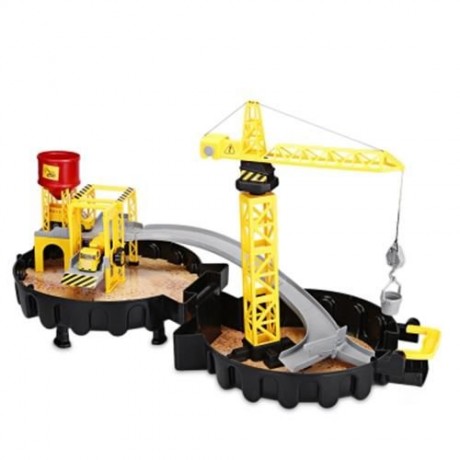 WY205 CONSTRUCTION SITES WITH DIECAST PLAY SET GARAGE TOYS (COLORMIX)
