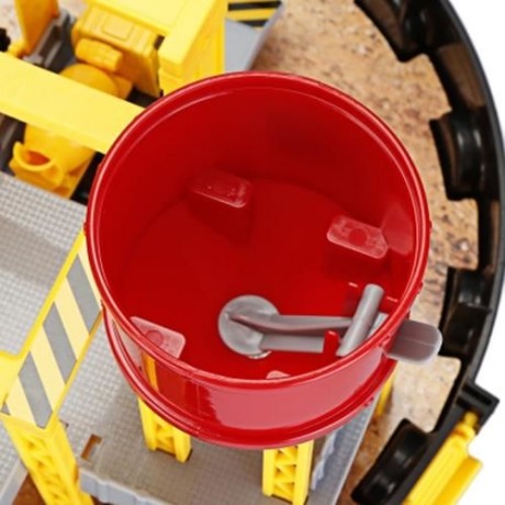 WY205 CONSTRUCTION SITES WITH DIECAST PLAY SET GARAGE TOYS (COLORMIX)