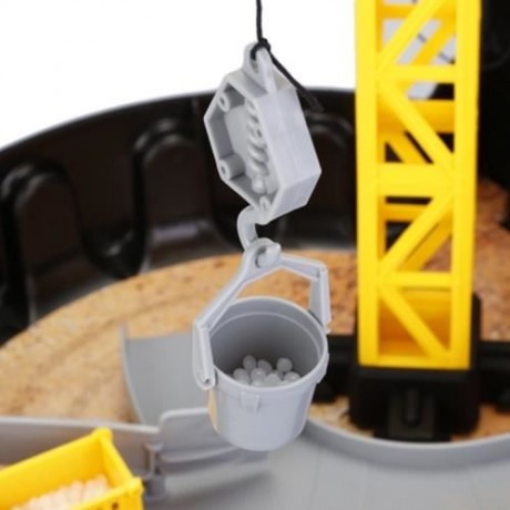 WY205 CONSTRUCTION SITES WITH DIECAST PLAY SET GARAGE TOYS (COLORMIX)
