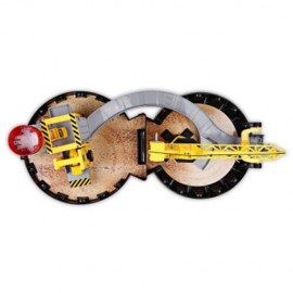 WY205 CONSTRUCTION SITES WITH DIECAST PLAY SET GARAGE TOYS (COLORMIX)