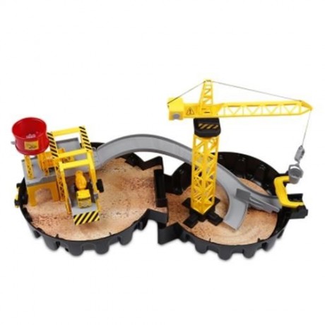 WY205 CONSTRUCTION SITES WITH DIECAST PLAY SET GARAGE TOYS (COLORMIX)