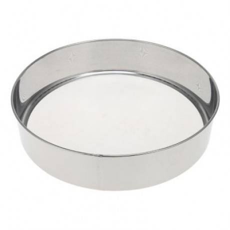Kitchen Stainless Steel Fine Mesh Flour Sifter 6PCS (SILVER)