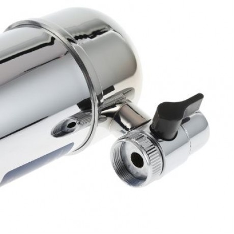 High Output Universal Water Filter for Bathroon Kitchen (SILVER)