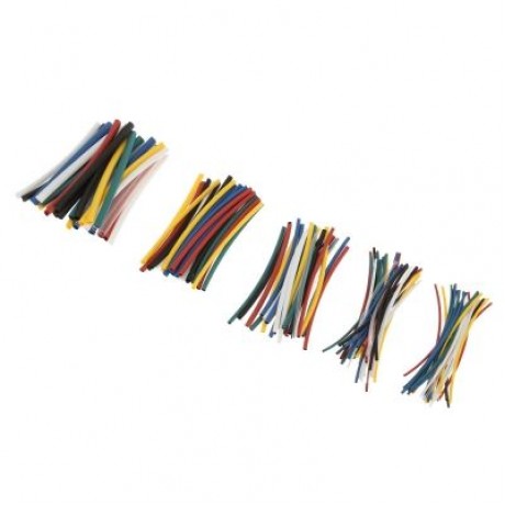 Waterproof Heat Shrink Tubing Tube Sleeves 140pcs (COLORMIX)