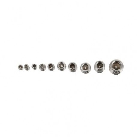 200pcs Allen Head Socket Inner Flat Hex Grub Screw (SILVER)