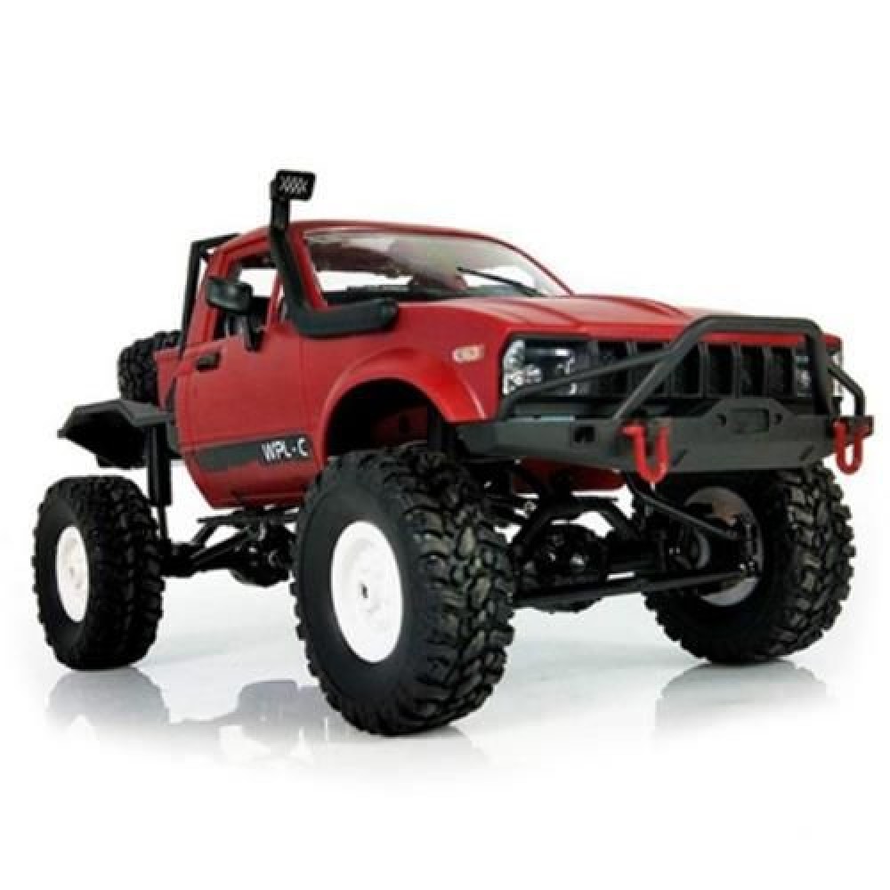WPL C14 1:16 2.4G 2CH 4WD MINI OFF-ROAD RC SEMI-TRUCK WITH METAL CHASSIS / TPR TIRES / 15K WPL C14 1:16 2.4G 2CH 4WD MINI OFF-ROAD RC SEMI-TRUCK WITH METAL CHASSIS / TPR TIRES / 15K