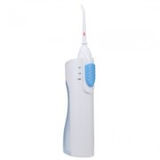 Portable Dry Battery Electric Dental Oral Irrigator (WHITE)
