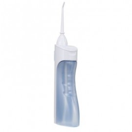 Portable Dry Battery Electric Dental Oral Irrigator (WHITE)