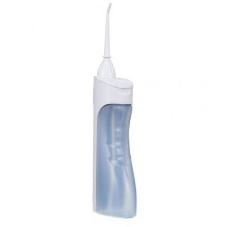 Portable Dry Battery Electric Dental Oral Irrigator (WHITE)