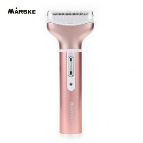 MARSKE 4 in 1 Rechargeable Shaver Epilator Nose Trimmer (ROSE GOLD)