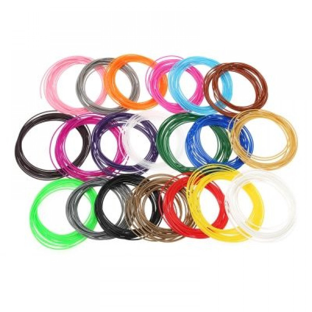 20 Colors Printer Filament for MYRIWELL 3D Printing Pen (COLORMIX)