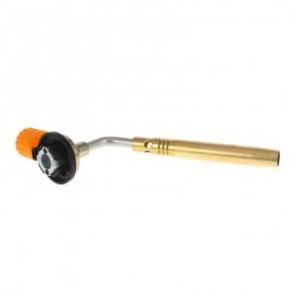 Manual Ignition Gas Torch Flamethrower Welding Fire Maker (GOLDEN)