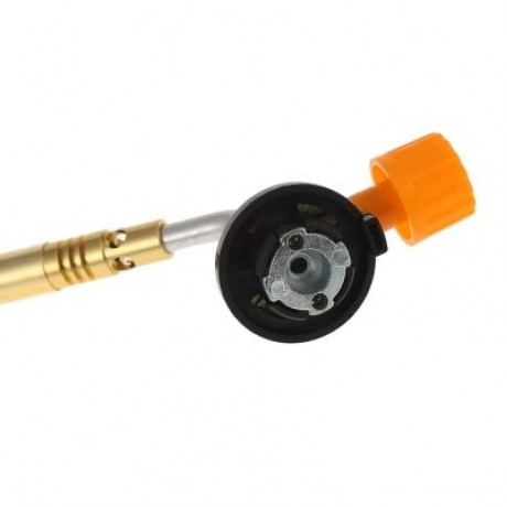 Manual Ignition Gas Torch Flamethrower Welding Fire Maker (GOLDEN)