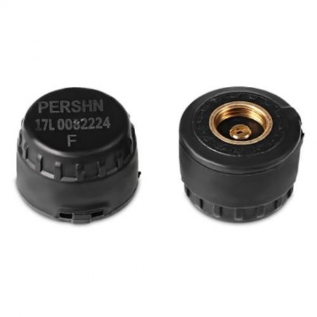 PERSHN M3 MOTORCYCLE TIRE PRESSURE MONITORING SYSTEM 2 SENSORS (BLACK)