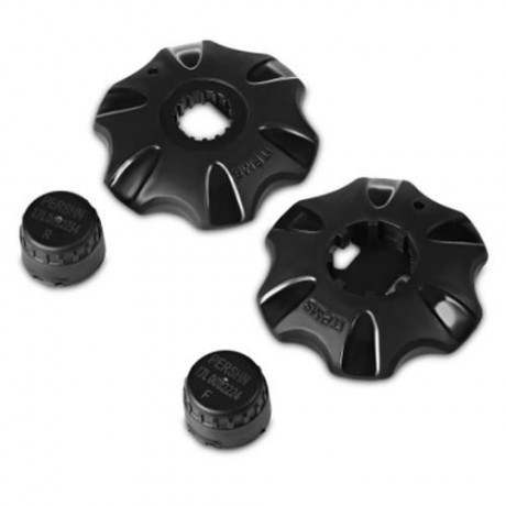 PERSHN M3 MOTORCYCLE TIRE PRESSURE MONITORING SYSTEM 2 SENSORS (BLACK)